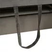 Ülőgarnitúra, szürkésbarna taupe, balos, LAMORA U