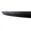 Étkezőasztal, fekete, átmérő 120 cm, MAHIR TYP 2
