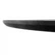 Étkezőasztal, fekete, átmérő 120 cm, MAHIR TYP 2