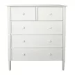 Komód, fehér, TEANA