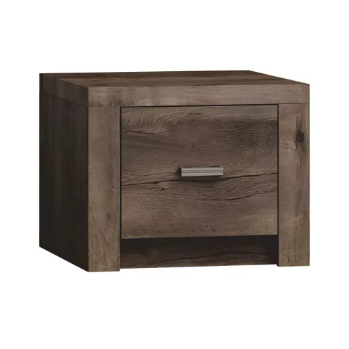 Éjjeliszekrény, kőris sötét, INFINITY I-24