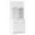 Négyajtós szekrény, fehér, DOMIS NEW