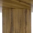 Étkezőasztal, tölgy, átmérő 120 cm, MAHIR TYP 2