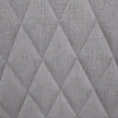 Design fotel, világosszürke/fekete, OSKOR