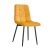 Szék, sárga Velvet szövet/fekete, RAMITA TYP 3
