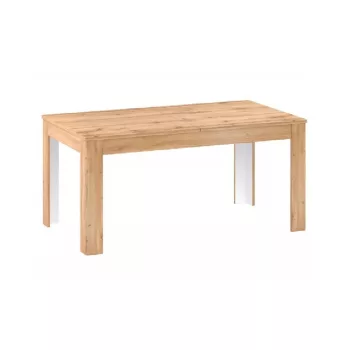   Széthúzható étkezőasztal, appalachian tölgy, 160-200x90 cm, PUSAN S