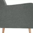 Füles fotel, mentol/tölgy, SAMY