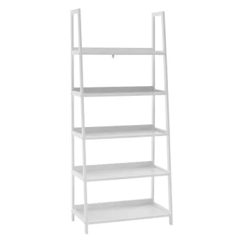 5 polcos állvány, fehér, REON TYP 3