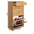 Kétrészes cipősszekrény, artisan, VIVAT NEW TYP 1