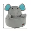 Babzsák, szürke szövet, BABY TYP 2