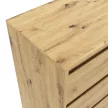 Komód, artisan tölgy, BOGAN 5S40