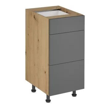 Langen tölgy artisan/szürke matt