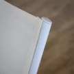 Kerti rakásolható szék, fehér acél/tölgy, BONTO