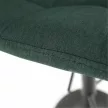Bárszék, zöld/fekete, LAHELA