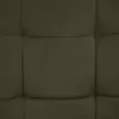 Design fotel, zöld Velvet/fekete, PETIN