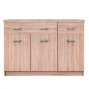 Komód 3D2S, sonoma tölgy, TOPTY TYP 23