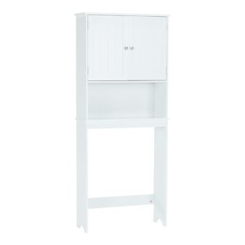 Szekrény a WC fölé, fehér, ATENE TYP 5