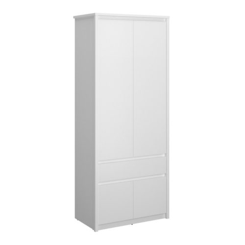 Szekrény 4D1S, fehér, ERODIN