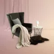 Fotel-füles, taupe-szürke-barna/bükk, RODEZA