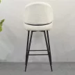 Bárszék, fehér/fekete, SANAKO TYP 2