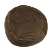 Babzsák, szürkésbarna TAUPE szövet, TRIKALO