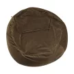 Babzsák, szürkésbarna TAUPE szövet, TRIKALO