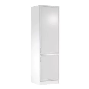   Hűtő beépítő konyhaszekrény D60ZL, jobbos, fehér/sosna Andersen, SICILIA