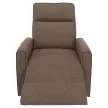 Relax forgószék fotel, szürkésbarna taupe, MEKENZI