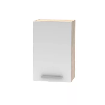   Felsőszekrény 45 1DV, tölgy sonoma/fehér, NOVA PLUS NOPL-024-OH