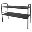 Állítható polcállvány, fekete, SOMER