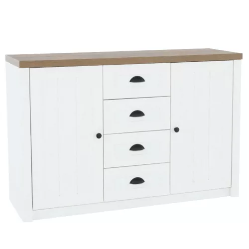 Komód, sosna Andersen/tölgy lefkas, PROVANCE K4S