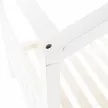 Ágy 2 konténerrál, fehér, ELISIA