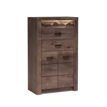 Komód, kőris sötét, INFINITY I-06