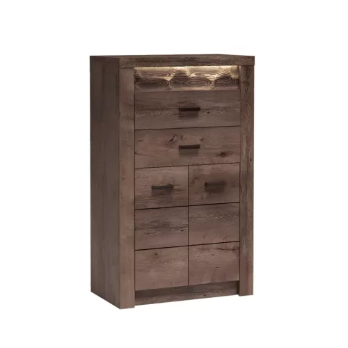 Komód, kőris sötét, INFINITY I-06