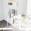Akasztó/létra, fehér/mintás/fém, BUNY