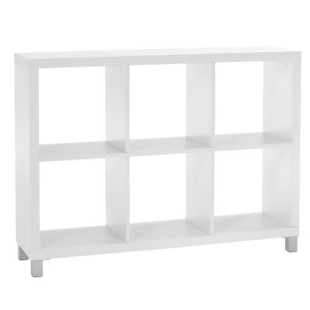 Polcrendszer, fehér, TOFI 4 NEW