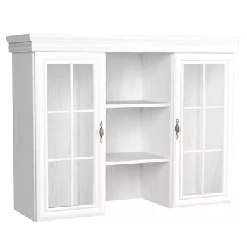 Vitrines faliszekrény, sosna andersen, KORA KN4