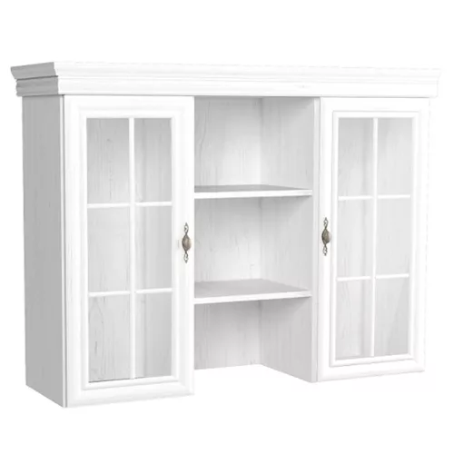 Vitrines faliszekrény, sosna andersen, KORA KN4