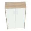 Szekrény, sonoma tölgy/fehér, JOHAN 2 NEW 13