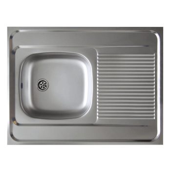 Univerzális rozsdamentes mosogatótálca, 80x60, LAY ON