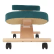 Ergonomikus térdelőszék, kerozin/bükkfa, FLONET
