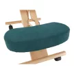 Ergonomikus térdelőszék, kerozin/bükkfa, FLONET