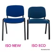 Irodai szék, fekete, ISO ECO