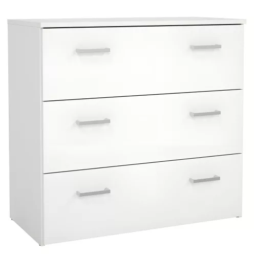 Komód, fehér, GARBO 3