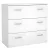 Komód, fehér, GARBO 3