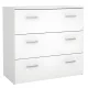 Komód, fehér, GARBO 3