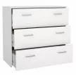 Komód, fehér, GARBO 3