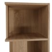 Sarok polc, sonoma tölgy, KORIND