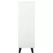 Komód, fehér, BOGAN 5S40