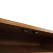 Cipősszekrény, MDF laminált, natúr, FP 01